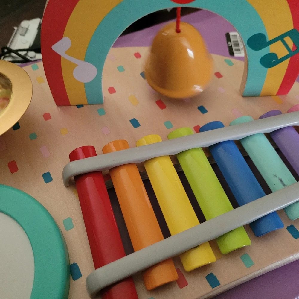 Colorful Wooden Musical Toy Set